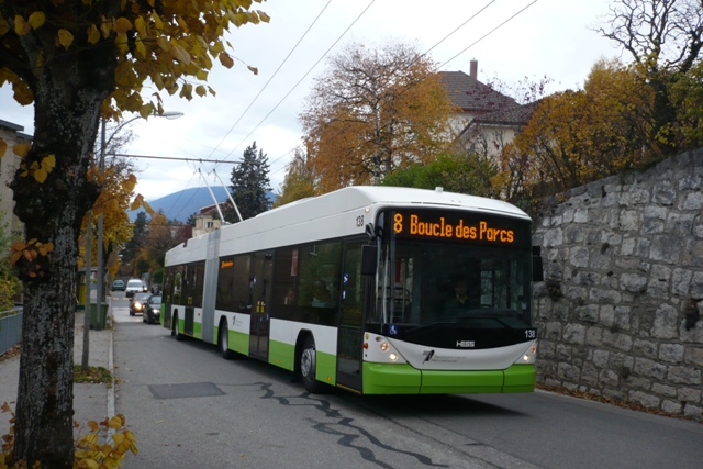 SwissTrolley 138 am 3.11.2010