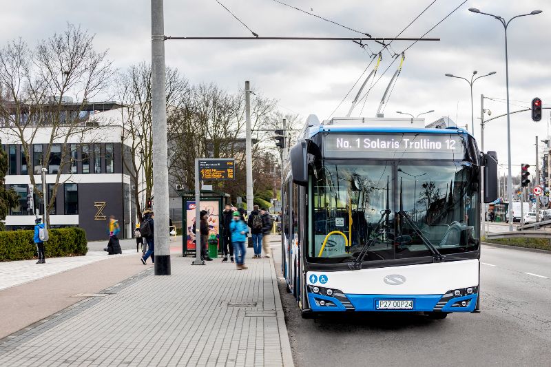 Die neuen Trolleybusse in Ploiesti sollen weitgehend den zuletzt nach Gdynia in Polen gelieferten Trollino 12 entsprechen. Werkfoto Solaris